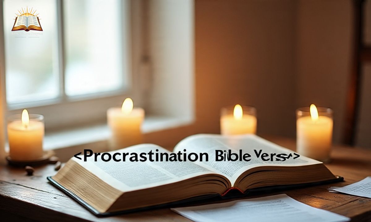 Bible Verses About Procrastination