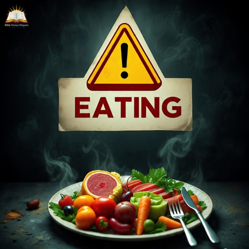 Negative or Warning Symbols of Eating in Dreams