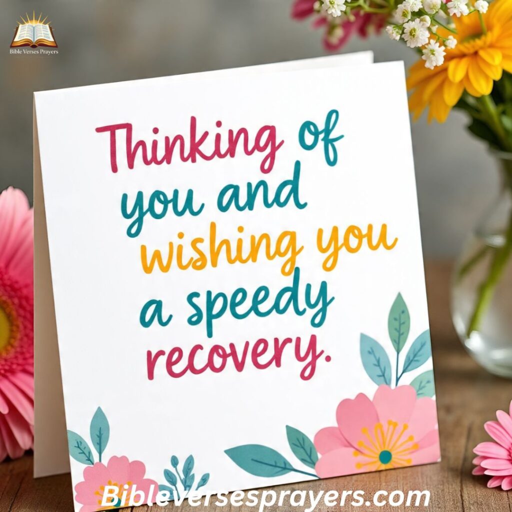 How Do You Pray for Speedy Recovery Wishes?