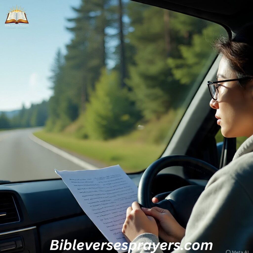 Integrating Verses into Your Driving Routine