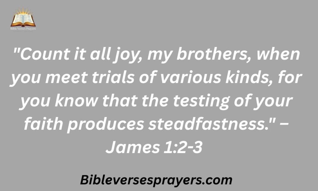Joy in Trials Builds Strength: James 1:2-3