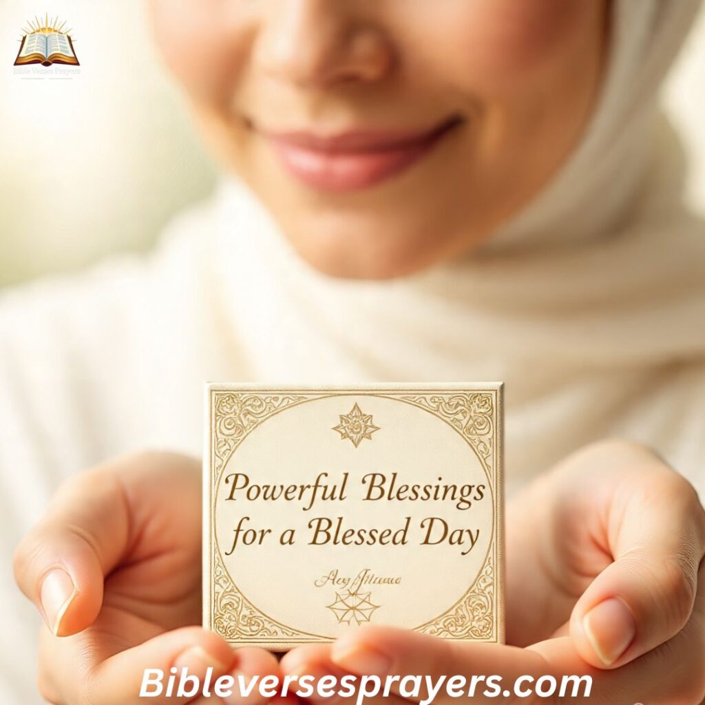 Powerful Blessings for a Blessed Day Ahead