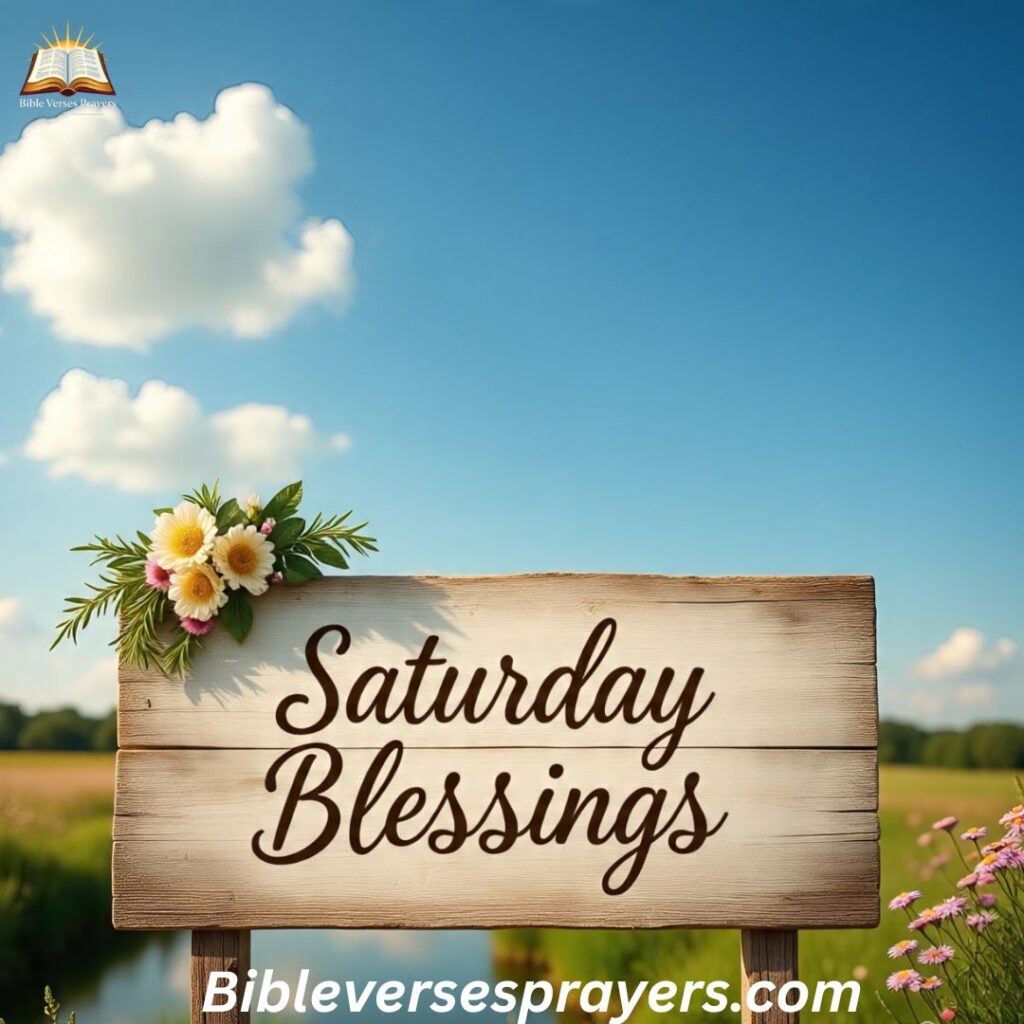 Saturday Blessings Quotes