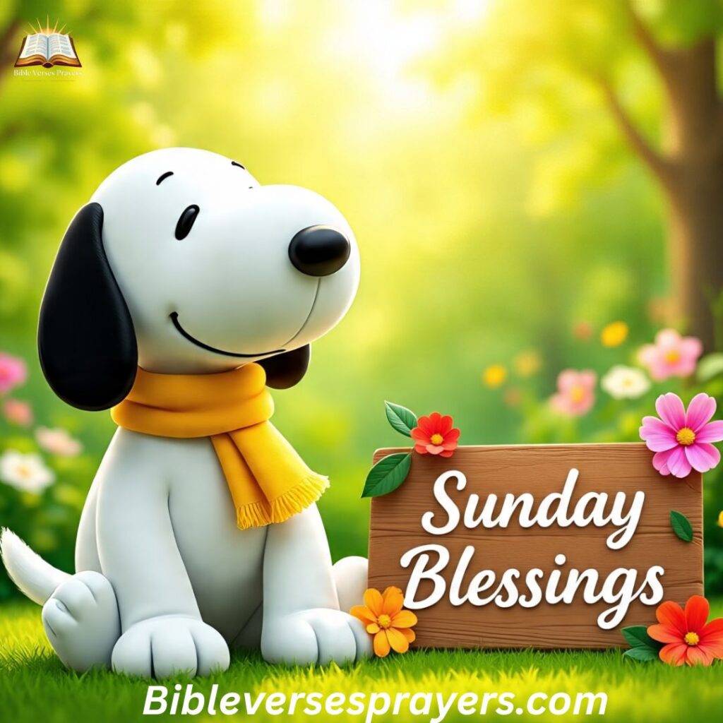 Snoopy Sunday Blessings
