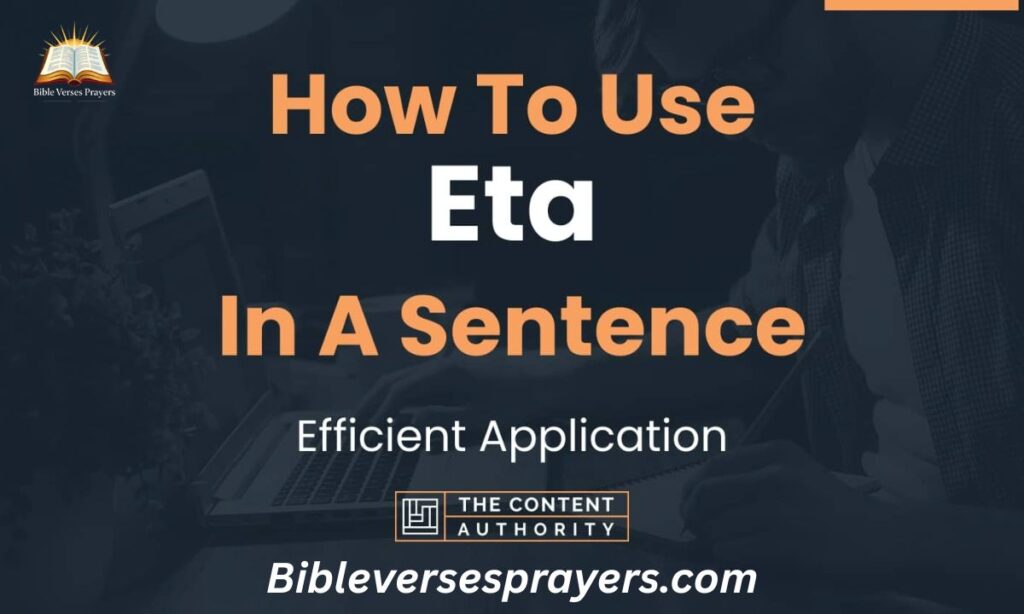 Common Uses of ETA in Everyday Life