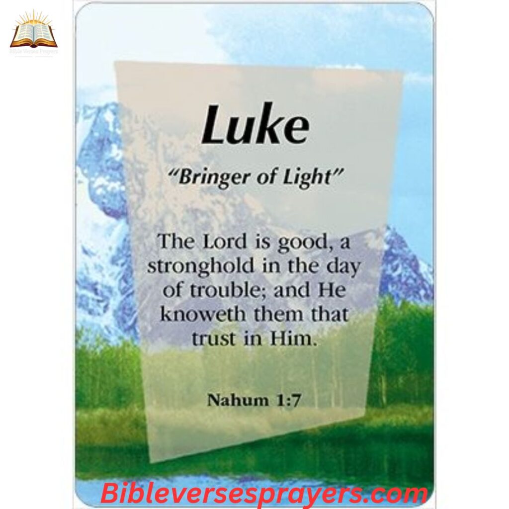 The biblical meaning of Luke