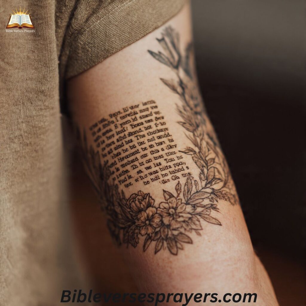 Tips for Getting Your Bible Verse Tattoo ✅